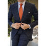 Enlision Cravate Homme Ensemble de Cravate et Pochette de Couleur Unie Mariage Cravate et Mouchoir Set Travail Fete Cadeau pour 