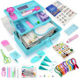 Syzopq Papier pour Quilling kit Complet Kit de quilling de papier pour débutants, outils de quilling, kit de démarrage de quilli