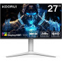 KOORUI Écrans PC Gamer 27", 240Hz, VA Mini LED, QHD Écran Gaming, 1ms, Adaptive Sync, 2xHDMI 2.0 & DisplayPort 1.4, HDR 1000, DC