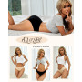 ALL OF SHE Culotte Femme Coton Slips Femme Stretch Taille Basse Respirant sous-vêtements Lot de 6 S-XL