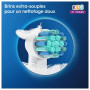 Oral-B Kids, Pack de 8 Brossettes De Rechange Embout Pour Brosse À Dents Électrique Format Spécial Boîte Aux Lettres, Enfant à P