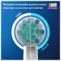 Oral-B Kids, Pack de 8 Brossettes De Rechange Embout Pour Brosse À Dents Électrique Format Spécial Boîte Aux Lettres, Enfant à P