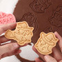Yealoo Lot de 8 Emporte-pièces en Plastique 3D pour Halloween Patisserie Moule Biscuit Set