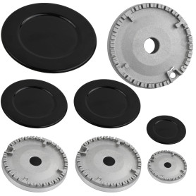 Natuce 4 pcs Chapeaux de Brûleurs, Brûleur Cuisinière à Gaz, Chapeau de Couronne de BrûLeur à Gaz, pour Plaques de Cuisson Arist Natuce 4 pcs Chapeaux de Brûleurs, Brûleur Cuisinière à Gaz, Chapeau de Couronne de BrûLeur à Gaz, pour Plaques de Cuisson Arist