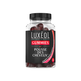Luxéol - Gummies Pousse Cheveux - Complément Alimentaire - Stimule Le Bulbe Capillaire - Plante, Minéraux, Vitamines - Arôme Fra Luxéol - Gummies Pousse Cheveux - Complément Alimentaire - Stimule Le Bulbe Capillaire - Plante, Minéraux, Vitamines - Arôme Fra