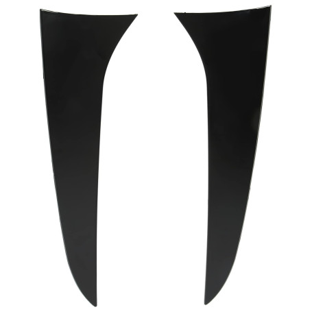 1 Paire de Becquet de Lunette Arrière, Garniture de Couverture D'aile Latérale pour X1 E84 2009-2015, Garniture de Becquet de Lu