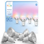 Philips Hue Essential Spot LED Connecté GU10, White and Color Ambiance, 4,7 W, 2200-6500 K, 345 lumens, intensité réglable, comp