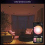 Philips Hue Essential Spot LED Connecté GU10, White and Color Ambiance, 4,7 W, 2200-6500 K, 345 lumens, intensité réglable, comp