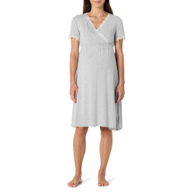 Amazon Essentials Chemise de Nuit de Maternité en Modal Doux Femme Amazon Essentials Chemise de Nuit de Maternité en Modal Doux Femme