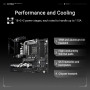 ASUS ROG Crosshair X870E Hero – Carte mère Gaming AMD Ryzen AM5 X870E ATX (DDR5, 18+2+2 DrMOS, PCIe 5.0, 5 x M.2, Wi-FI 7, USB4 