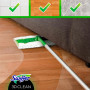 Swiffer Balai Attrape-Poussière 3D Clean Recharges Lingettes Sèches, 14 Lingettes Nettoyantes, Attrape et Retient la Poussière