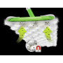 Swiffer Balai Attrape-Poussière 3D Clean Recharges Lingettes Sèches, 14 Lingettes Nettoyantes, Attrape et Retient la Poussière