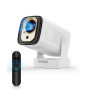 Magcubic Vidéoprojecteur 4K, Mini Projecteur Portable Android Rétroprojecteur avec WiFi6 BT5.4, Rotation 180° Projecteur Video C