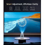 Magcubic Vidéoprojecteur 4K, Mini Projecteur Portable Android Rétroprojecteur avec WiFi6 BT5.4, Rotation 180° Projecteur Video C
