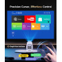 Magcubic Vidéoprojecteur 4K, Mini Projecteur Portable Android Rétroprojecteur avec WiFi6 BT5.4, Rotation 180° Projecteur Video C
