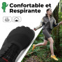 SAGUARO Chaussures Minimaliste Homme Femme Barefoot Shoes Chaussures Pieds Nus Antidérapantes Barefoot Chaussures de Trail Chaus