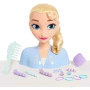 LA REINE DES NEIGES 2, Elsa, Tête à Coiffer Basic, 14 Accessoires de Coiffure Inclus, Jouet pour Enfants dès 3 Ans, GIOCHI PREZI