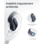SHOKZ Écouteurs à Oreilles Libres OpenFit Air, Casque Bluetooth sans Fil avec Microphone, écouteurs avec Crochet d'oreille Air, 