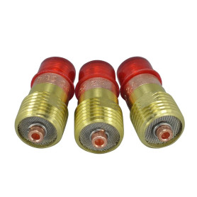 TIG Stubby gaz lentille 17GL332 2,4mm Pour SR WP 17 18 26 TIG torche de soudage 3pk