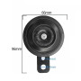 Klaxon Moto 12V, Universal Avertisseur pour Voitures, Klaxon Moto Avertisseur Motocycle Universel Horn, Corne Imperméable pour M