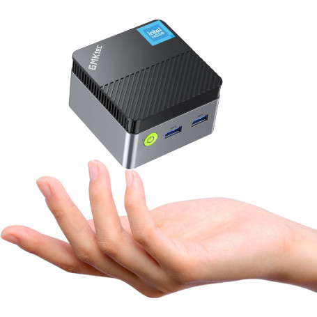 GMKtec N97 Mini PC Windows 11 ro(Beat N150/N100/N95) Mini Computer G5, Intel Alder Lake N97 12th(up to 3.60GHz) 12GB DDR5 256GB 