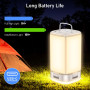 Blukar Lanterne Camping Rechargeable, Lampe Camping 116 LED Super Brillant 360°-Pliable 7 Modes d'éclairage 10H+ d'autonomie-Ecl