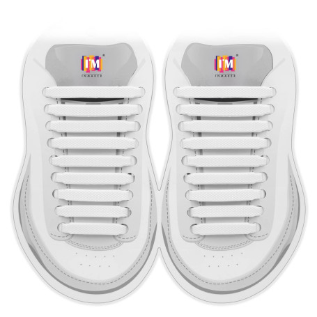 INMAKER No Tie Lacets de Chaussure pour Unisexe Enfants et Adultes Shoe Laces élastiques sans nœud pour Chaussures de Sport runn