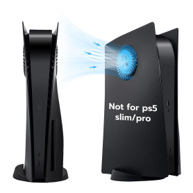 Mcbazel PS5 Façades de Protection, PS5 Console Faceplate Cover avec Refroidissement Air Slots Façade de Remplacement pour PS5 Di Mcbazel PS5 Façades de Protection, PS5 Console Faceplate Cover avec Refroidissement Air Slots Façade de Remplacement pour PS5 Di