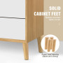 Pieds de Meuble,4 Pieds de Meuble Bois de Rechange 15cm Pieds de Canapé Bois avec Plaque de Montage Vis et Tapis antidérapant Pi