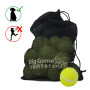 Big Game Hunters Lot de 20 balles de Tennis indestructibles pour Chien, Double résistance, idéales pour Les mâcheurs agressifs