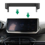 GXQKHFA Support de téléphone de Voiture Compatible avec 2020-2023 Peugeot 208 2008 e-208 e-2008 (for 2020-2023 208/2008/e208/e20