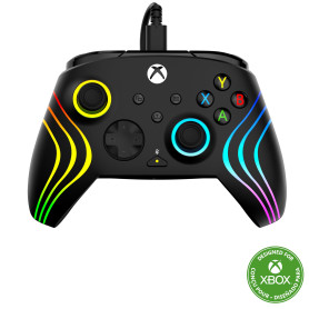 Turtle Beach Afterglow Wave Controller Noir Manette de jeu RGB filaire - Licence pour Xbox Series XS, Xbox One et Windows - Bout Turtle Beach Afterglow Wave Controller Noir Manette de jeu RGB filaire - Licence pour Xbox Series XS, Xbox One et Windows - Bout