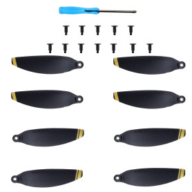 YINETTECH Lot de 8 hélices de Rechange avec vis et Tournevis à dégagement Rapide et Faible Bruit pour DJI Mavic Mini 4726F Point YINETTECH Lot de 8 hélices de Rechange avec vis et Tournevis à dégagement Rapide et Faible Bruit pour DJI Mavic Mini 4726F Point