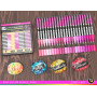 Pro Colour Series Lot de 22 marqueurs de peinture acrylique, pointe extra-fine de 0,7 mm, pour pierre, verre, tasses, bois, méta