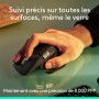 Logitech MX Master 3S - Souris sans fil performante avec défilement ultra-rapide, ergonomique, 8K PPP, compatible avec les surfa