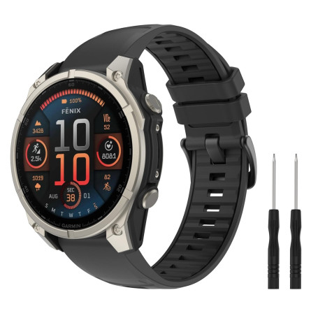 Astorgos 22 mm QuickFit Bracelet de Sport pour Garmin Fenix 8/E 47 mm/Fenix 7/7 Pro/Fenix 6/6 Pro/Fenix 5/5 Plus/Forerunner 935