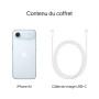 Apple iPhone Air 256 Go : Le Plus Fin des iPhone, Écran 6,5 Pouces Jusqu’à 120 Hz, Puissante Puce A19 Pro, Caméra Avant Center S