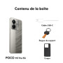 POCO M7 Pro 5G Smartphone, 12+256GB, Argent, Appareil Photo Sony 50MP avec OIS, Batterie 5110mAh, Charge Turbo 45W, Écran AMOLED