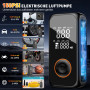 Onherm Compresseur à Air Portatif, 6000mAh Gonfleur Pneus Voiture sans Fil, Electrique Pompe mit écran LCD Numérique,150PSI, Typ