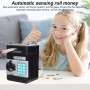ATM - Tirelire numérique pour enfants - Avec mot de passe - Avec mot de passe - Verrouillage par mot de passe et défilement auto