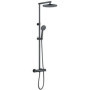 Colonne de douche thermostatique - EDOUARD ROUSSEAU - Grafito - Tete de douche orientable Ø 250 mm - Gris 202,05 €