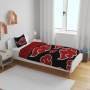 Parure de lit - NARUTO - Akatsuki - Microfibre - 1 housse de couette 140 x 200 cm + 1 taie 63 x 63 cm 28,19 €