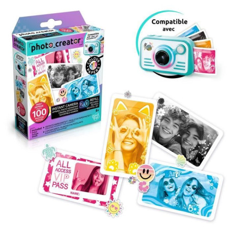 Canal Toys - Creator - Recharge pour Appareil Instantané avec Papier Photo - CLK 051 21,15 €