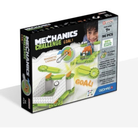 Coffret de construction - GEOMAG - Mechanics Challenge Goal! - 96 pieces - Magnétique - Jeu interactif - Plastique recyclé Coffret de construction - GEOMAG - Mechanics Challenge Goal! - 96 pieces - Magnétique - Jeu interactif - Plastique recyclé
