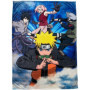Plaid - NARUTO SHIPPUDEN - Team 7 - 130 x 180 cm