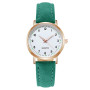 AOOSU Montre Femme, Lumineux Montre à Quartz Analogique pour Femme, Montres à la Mode Femmes Montres élégante avec Bracelet en C