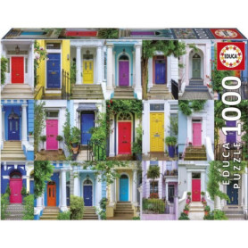 Puzzle - EDUCA - Portes de Notting Hill - 1000 pieces - Theme Architecture - 68 x 48 cm Puzzle - EDUCA - Portes de Notting Hill - 1000 pieces - Theme Architecture - 68 x 48 cm