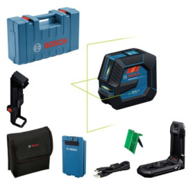 Laser lignes BOSCH GLL 20-22 G + Batterie BA 3.7V 3.0Ah en coffret Laser lignes BOSCH GLL 20-22 G + Batterie BA 3.7V 3.0Ah en coffret