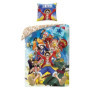 Parure de lit - ONE PIECE - Luffy et son équipage III - Microfibre - 1 housse de couette 140 x 200 cm + 1 taie 63 x 63 cm