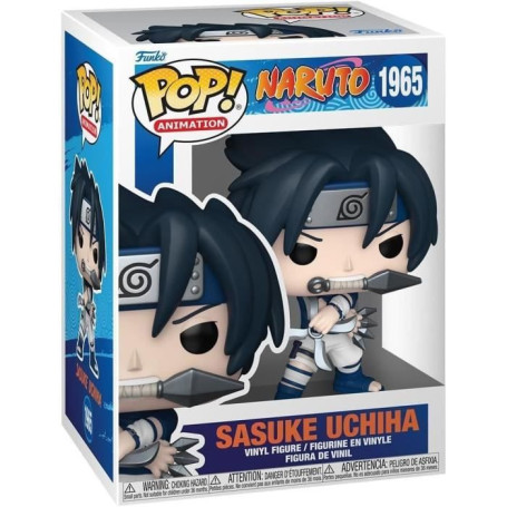 Figurine Funko Pop! - Naruto - Sasuke Uchiha - Vinyle - 10 cm - Collection officielle